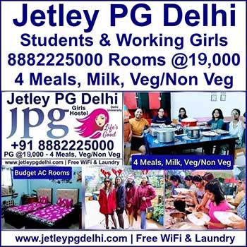 Jetley Paying Guest Accommodation PG For Girls Near LSR, Gargi, Kamala Nehru College, Students & Working Girls, Delhi - Hostel